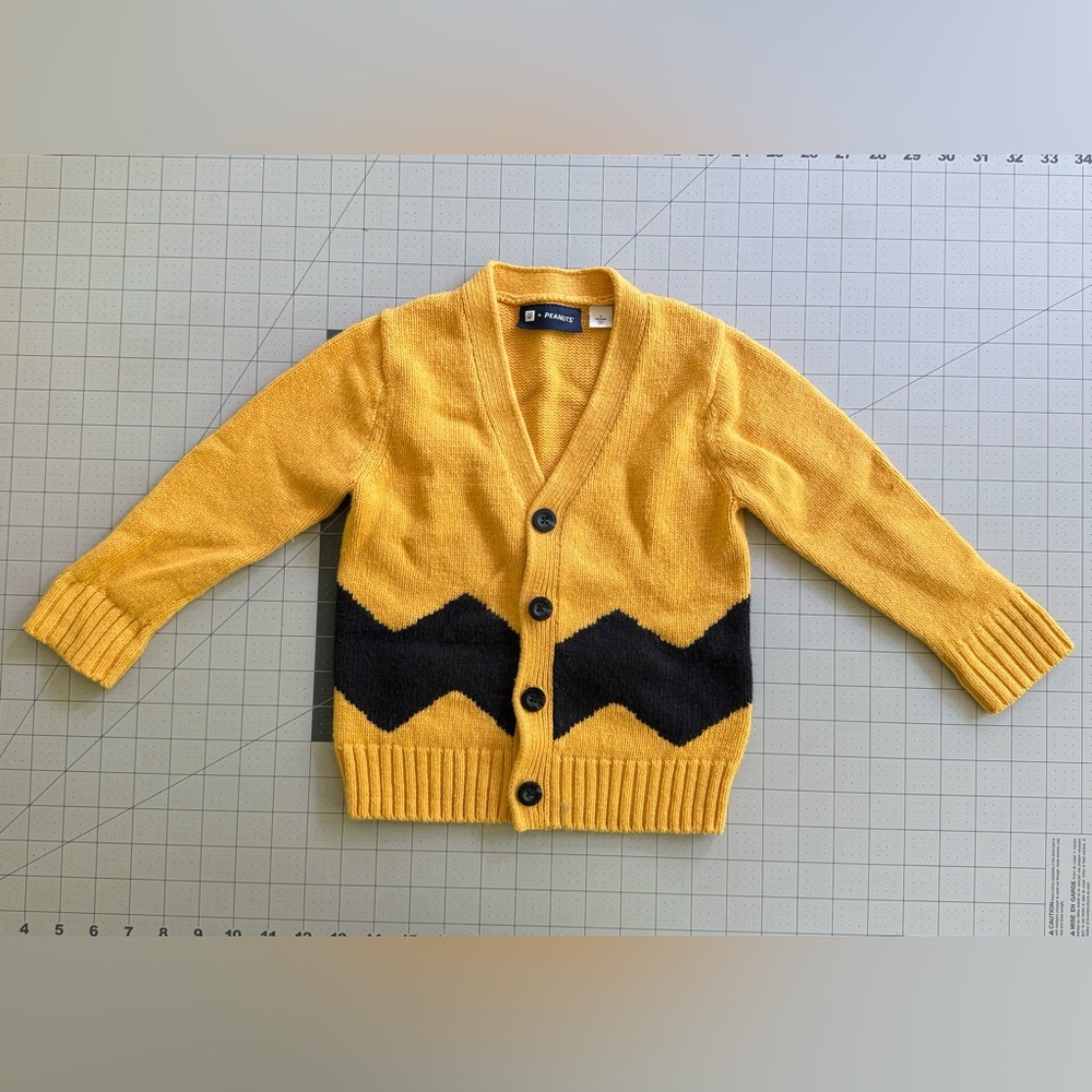 GAP + Peanuts Charlie Brown Sweater 2t
